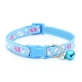 thumbnail image 1 of cdar Cute Fashion Paws Pattern Pet Puppy Collars with Bell for Small Dogs Necklace Pet Collar, 1 of 8