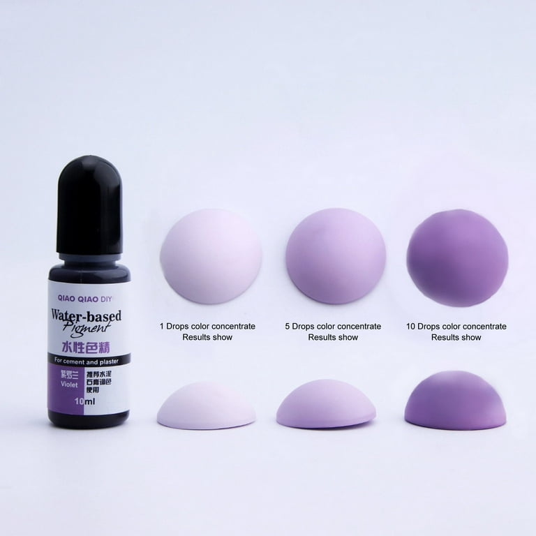 cdar Gypsum Pigment Liquid Decorative Leakproof Convenient Art Jewelry  Making Epoxy UV Resin Pigment 