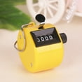 thumbnail image 1 of cdar  Manual Counter  with Zero Clearing Switch Sturdy Useful  4 Digital Hand Tally Counter, 1 of 4