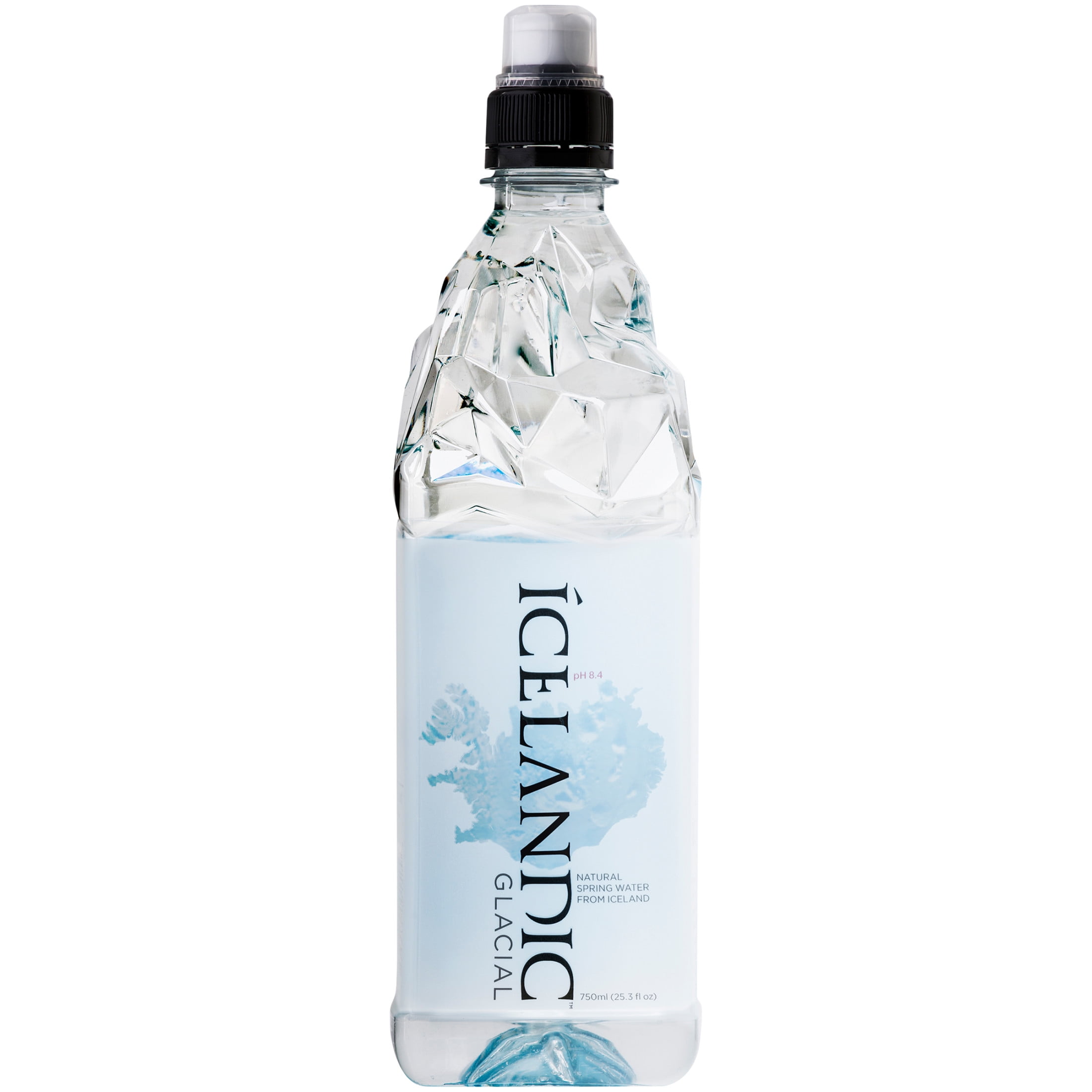 celandic Glacial Natural Spring Water, 25.3 fl. oz. Bottle