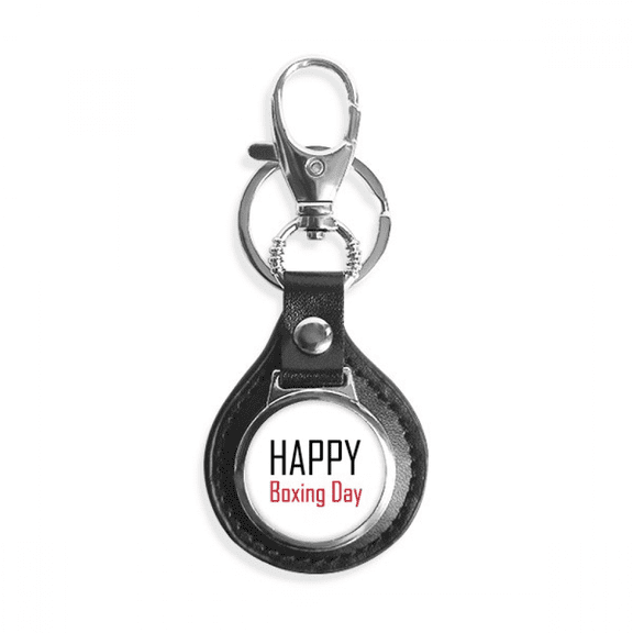 celebrate boxing day blessing key link chain keyholder finder hook metal