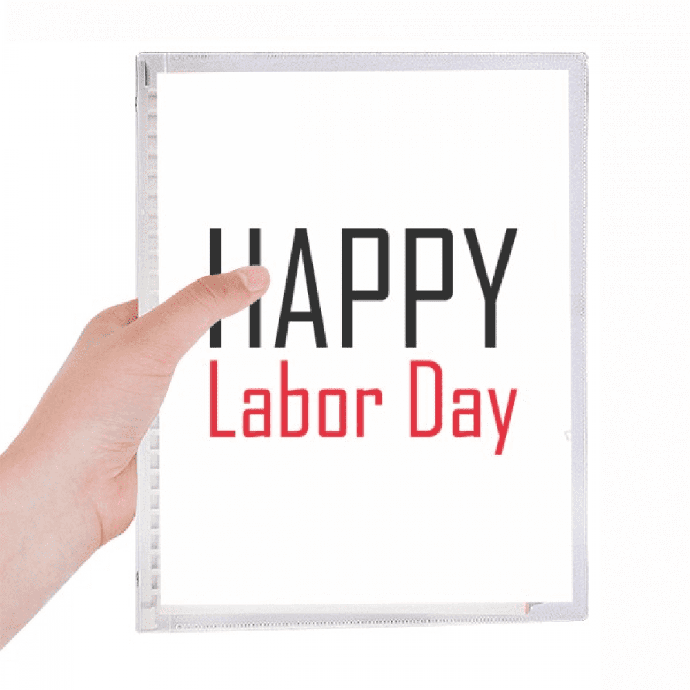 celebrate labor day blessing festival notebook loose diary refillable journal statiry