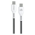 thumbnail image 1 of cellhelmet CABLE-C-C-6-R-G Charge and Sync USB-C to USB-C Cable (6 Feet, Round), 1 of 4
