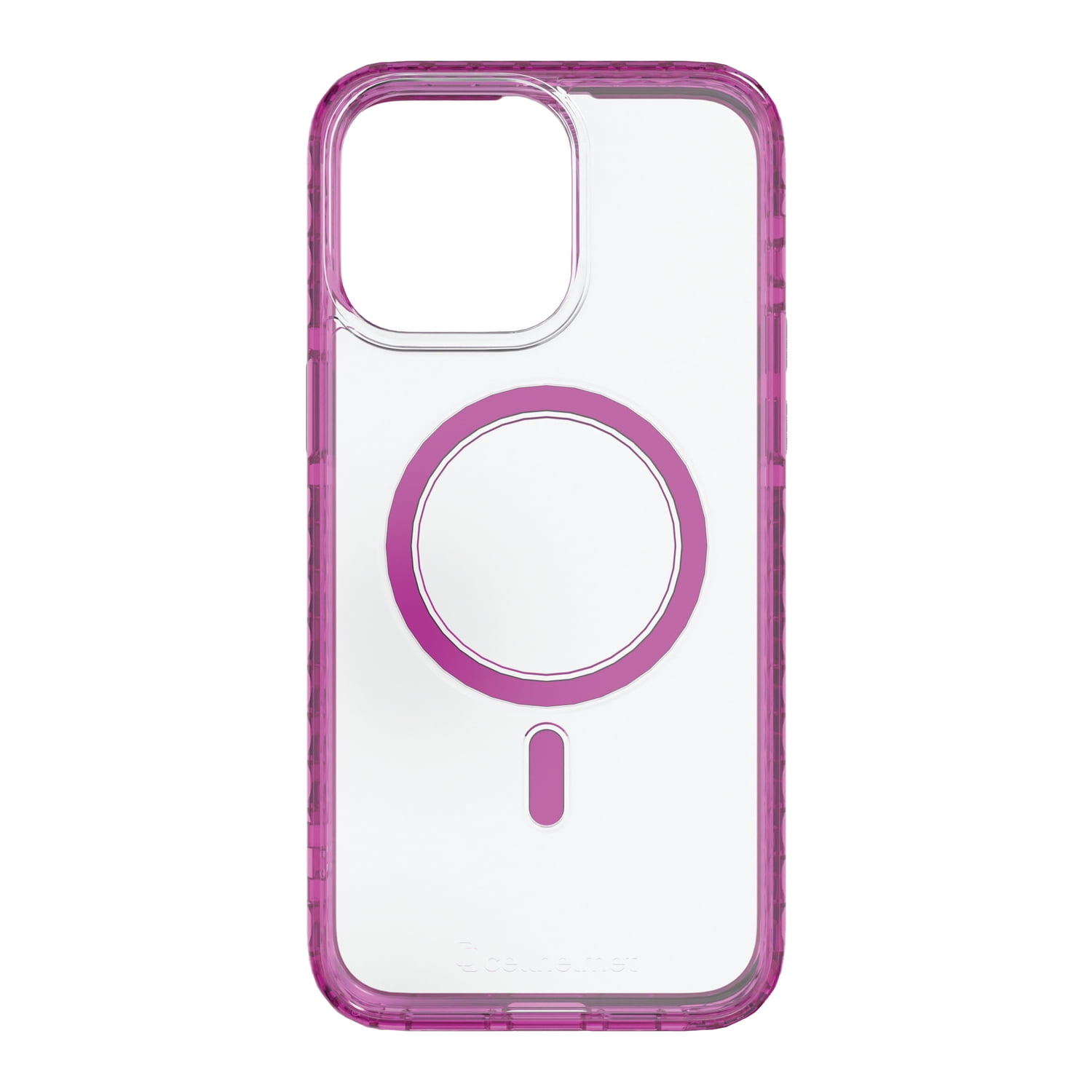 cellhelmet Magnitude Series Case for iPhone 15 Pro Max (6.7-In.); MagSafe Compatible (Vivid Magenta), C-MAG-i15-6.7PROMAX-MAG