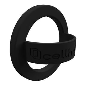 cellhelmet Ring Thing MagSafe-Compatible Silicone Ring (Onyx Black), MAG-RING-BLK