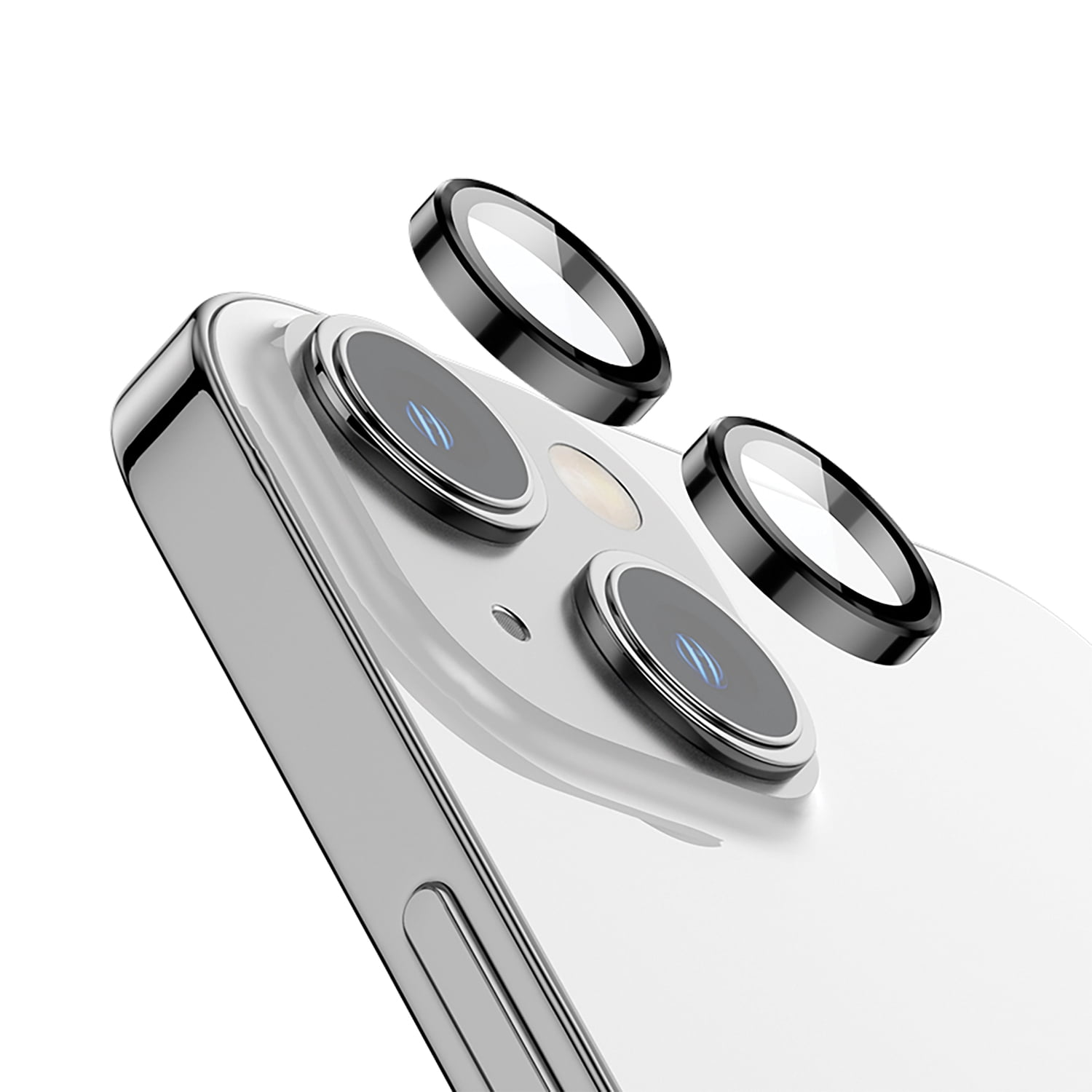 cellhelmet Tempered Camera Glass, Individual Pieces (iPhone 15 Pro/iPhone 15 Pro Max), TEMP-2-CMRA-iPHONE-15