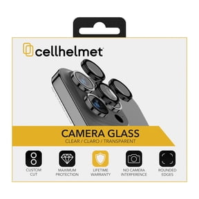 cellhelmet Tempered Camera Glass, Individual Pieces (iPhone 15 Pro/iPhone 15 Pro Max), TEMP-3-CMRA-iPHONE-15