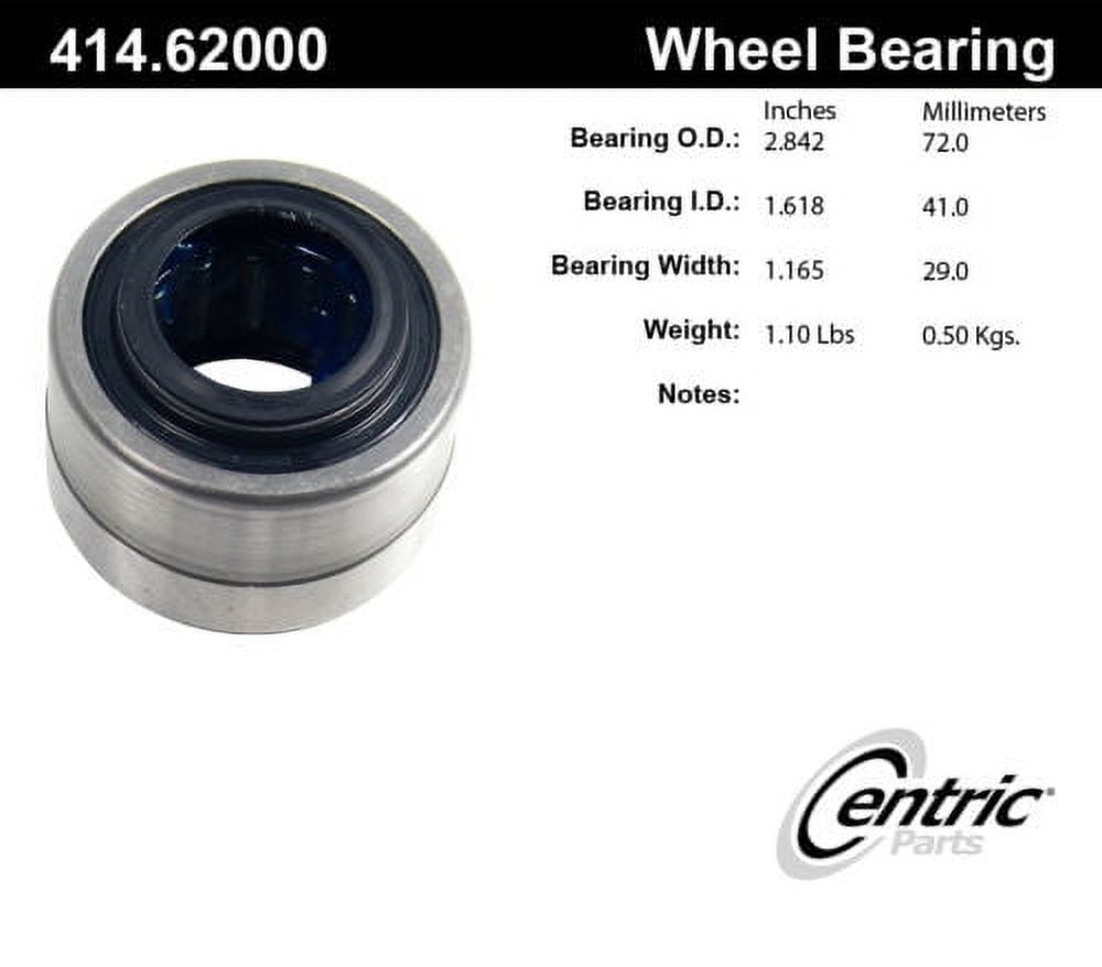 centric 414.62000e wheel bearing Fits select: 2014,2016-2018 CHEVROLET SILVERADO