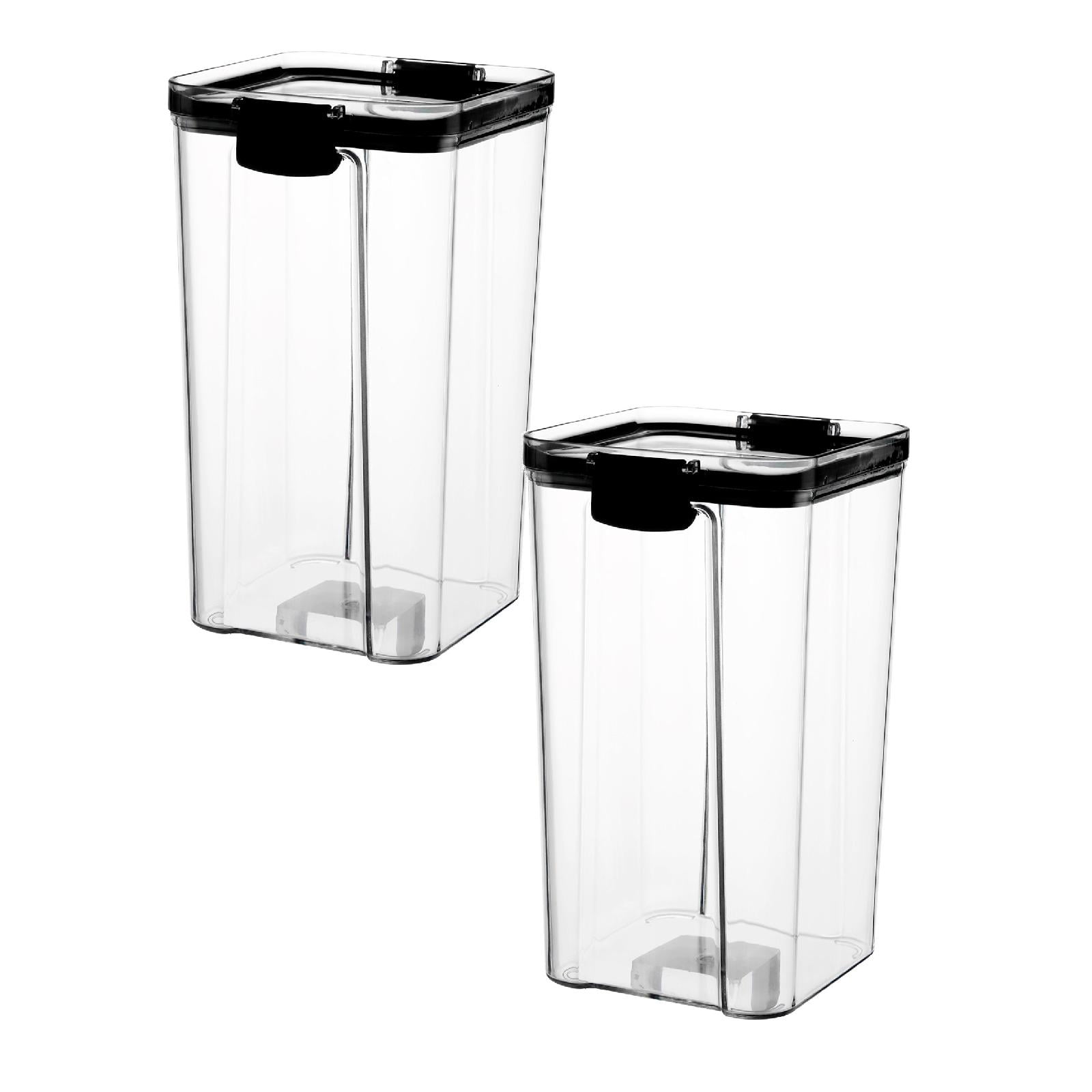 cereal dispenser 2 piecesfreezer binspantry organizers food containers Kitchen Storage Box