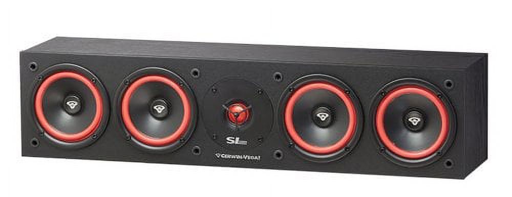 cerwin-vega sl-45c quad 5 1/4" center channel speaker - image 1 of 3