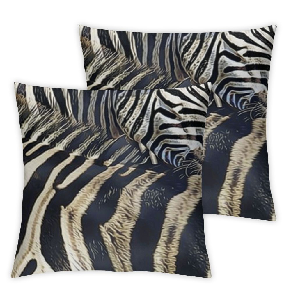 cffrgdeyh Leopard Print Throw Pillow Covers for Couch Sofa Bed,Set of 2