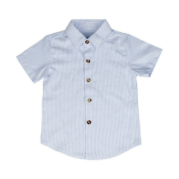 cfhntfmh 3-9 Years Kids Girls Boys Lounge Shirts Cute Print Collared Buttons down Blouses Short Sleeve Summer Soft Tops