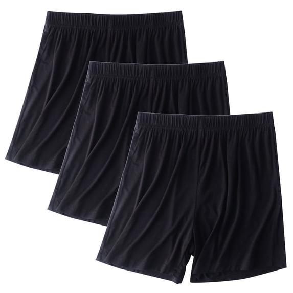 cfhntfmh 3pc Pajama Shorts for Women Lounge Plus Size Comfy Elastic Waist Sleep Shorts Sleepwear Baggy Soft Pjs Bottoms