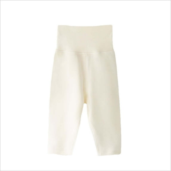 cfhntfmh Baby Infant Clothes Soft High Elastic Waisted Warm Pants Fall Stretch Solid Color Long Leggings for Girls Boys