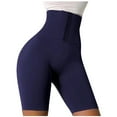 thumbnail image 1 of cfhntfmh Baby Shape for Women High Waisted Yoga Shorts Fitness Shapewear Breathable Knee Length Shorts, 1 of 4