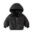 thumbnail image 1 of cfhntfmh Baby Toddler Infant Winter Coats Fashion Long Sleeve Zip up er Jackets Warm Windproof Outwear for Boys Girls, 1 of 7