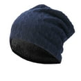 thumbnail image 1 of cfhntfmh Beanie Hats for Men Women Winter Warm Fleece Lined Slouchy Knit Beanie Hat Soft Stretch Caps, 1 of 3