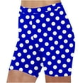 thumbnail image 1 of cfhntfmh Biker Shorts for Women Summer Beach High Waist Shorts Seamless Fashion Print Cycling Activewear Short Pants, 1 of 5