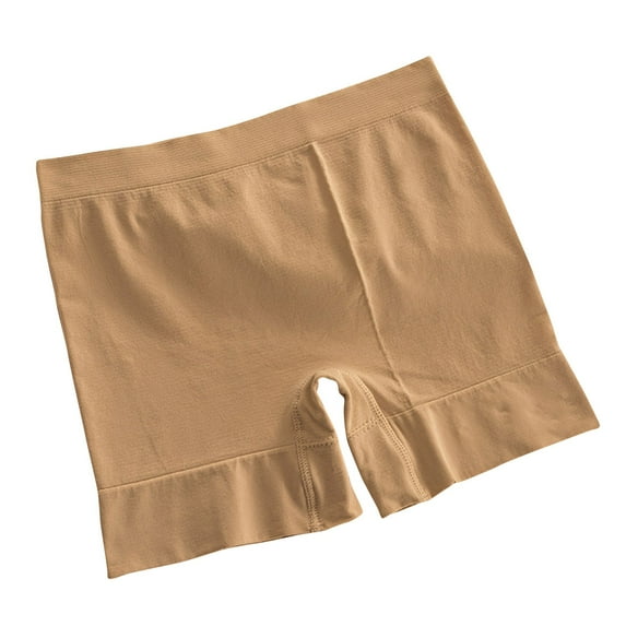 cfhntfmh Boyshort Panties for Women Seamless Stretchy Shorts for Under Dress Slim Shapewear Yoga Shorts