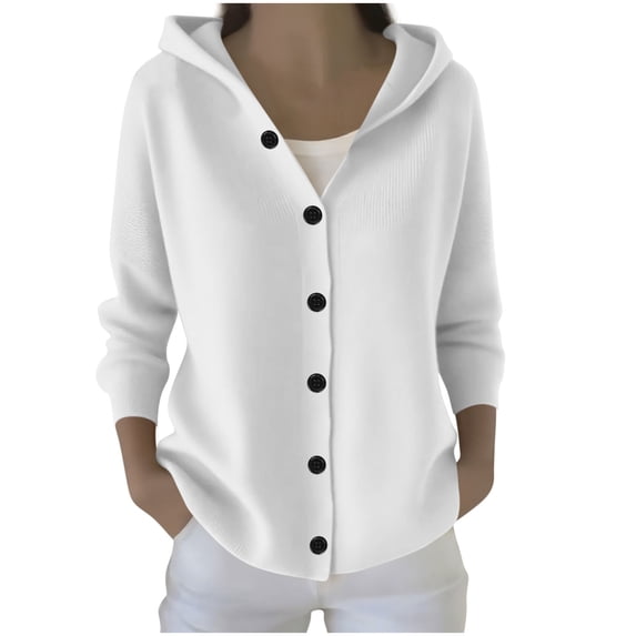 cfhntfmh Fall Fashion Tops for Women Oversized Sweatshirt Loose Fit Casual Long Sleeve Button down Hoodies for Women