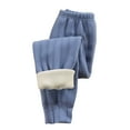 thumbnail image 1 of cfhntfmh Fleece Lined Leggings for Girls Boys Warm Thicked High Elastic Waisted Tights Childrens Comfy Casual Thermal Pants, 1 of 7