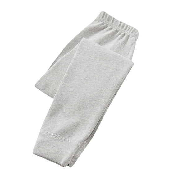 cfhntfmh Girls Boys Lounge Pants Soft High Elastic Waisted Pajama Bottoms Stretchy Warm Fleece Thermal Pants for Toddler