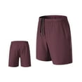 thumbnail image 1 of cfhntfmh Gym Shorts for Men Athletic Sweat Workout Casual Shorts for Running Lounge Jogger Shorts with Drawstring, 1 of 4
