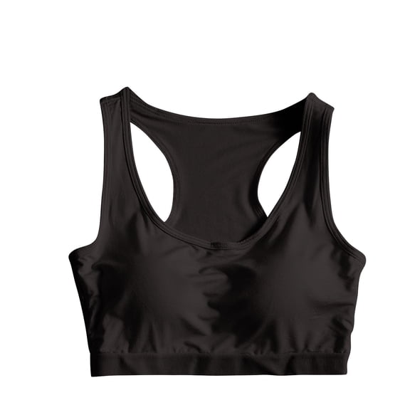 cfhntfmh High Impact Sports Bras for Women Racerback Stretch Pullover Bras No Underwire Gym Yoga Plain Sleep Bralette