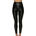 thumbnail image 1 of cfhntfmh Leather Pants for Women High Waist Seamless Legging Stretch Butt Lifting Athletic Skinny Pants, 1 of 5