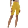 thumbnail image 1 of cfhntfmh Legging for Women Athletic High Elastic Waist Seamless Shorts Stretchy Fitness Jogger Yoga Short Leggings, 1 of 3