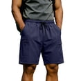 thumbnail image 1 of cfhntfmh Men's 7" Running Shorts Wide Leg Athletic Workout Gym Shorts with Zipper Pockets Summer Basketball Activewear, 1 of 7