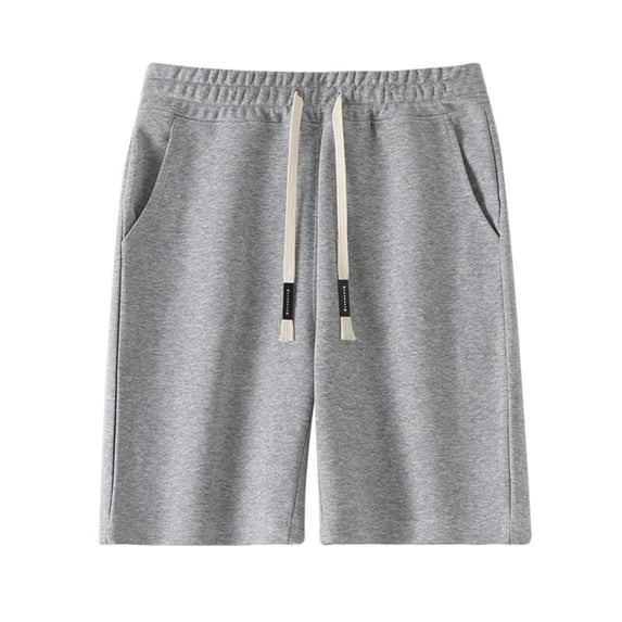cfhntfmh Men's Casual Shorts Athletic Workout Lounge Sweat Shorts with Pockets Wide Leg Summer Beach Vacation Shorts