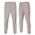 thumbnail image 1 of cfhntfmh Men's High Waisted Joggers Lightweight Quick Dry Athletic Pants Stretchy Exercise Running Jogging Cargo Trouser(Khaki,X-Large), 1 of 6