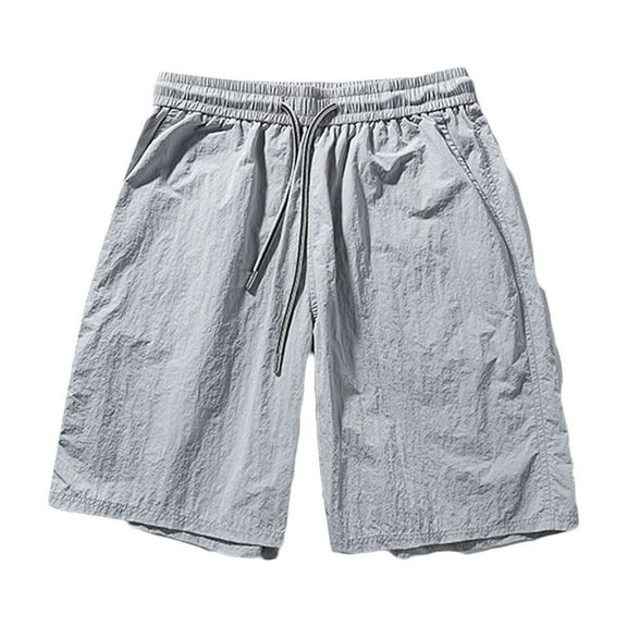 cfhntfmh Men's Stretch Shorts Lightweight Vacation Shorts Casual Quicky Dry Drawstring Summer Beach Shorts with Pockets