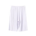 thumbnail image 1 of cfhntfmh Mens Pajama Shorts Solid Color Sleep Shorts Soft Comfy Breathable Lounge Pjs Pants Sleepwear, 1 of 3