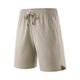 thumbnail image 1 of cfhntfmh Mens Sweat Shorts with Pockets Quick Dry Gym Workout Shorts Drawstring Lightweight Performance Athletic Shorts, 1 of 7