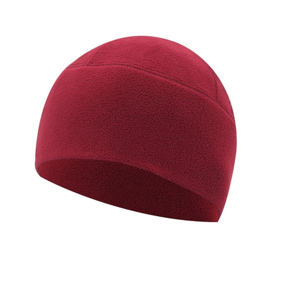 cfhntfmh Mens Womens Beanie Hats Fleece Lined Knit Winter Hat Outdoor Windproof Soft Warm Plain Beanie Caps