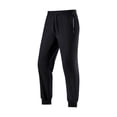 thumbnail image 1 of cfhntfmh Mens Workout Pants Elastic Waisted Drawstring Running Pants with Pockets Lightweight Athletic Clothes (Black,Small), 1 of 7