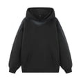 thumbnail image 1 of cfhntfmh Oversized Hoodie Sweatshirts for Men Baggy Comfy Hoodies Pullover Streetwear Sweatshirts Vintage Mens Clothes, 1 of 4