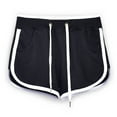 thumbnail image 1 of cfhntfmh Running Shorts for Women Stretch Elastic Waist Athletic Shorts with Pockets Plus Size Color Block Gym Yoga Shorts, 1 of 3