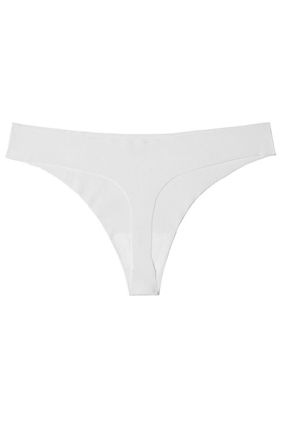 Seamless Thongs Underwear for Women G-String Bikini Thongs Panties Cotton Comfortable Briefs
