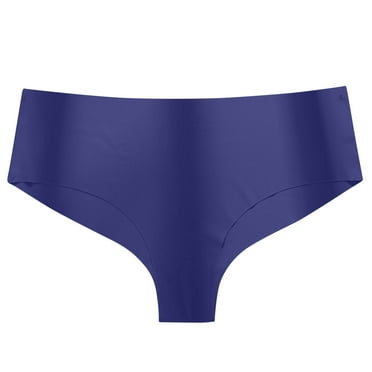 cfhntfmh Seamless Thongs for Women Comfort Low Waisted No Show Panties Briefs Ladies Breathable Underpants