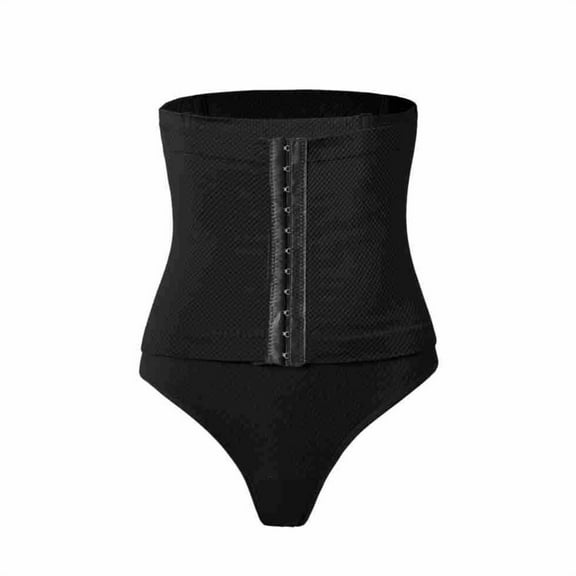 cfhntfmh Shapewear for Women Seamless Stretch Underwear High Waisted Buckle Butt Lifting Body Shaper Panties