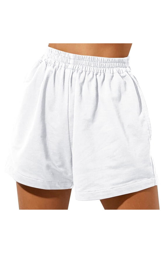 Sweat Shorts for Women Casual Summer Athletic Jogger Shorts Loose Workout Running Shorts Trendy Outfits