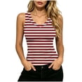 thumbnail image 1 of cfhntfmh Tank Tops for Women V Neck Summer Casual Sleeveless Shirts Ribbed Knit Basic Slim Fitted Vest, 1 of 7