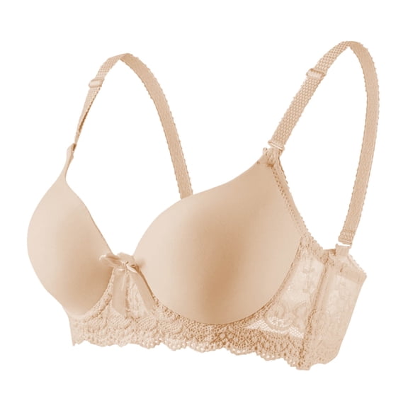 cfhntfmh V Bras for Women No Underwire Wireless Push up Bra Seamless Solid Color Bralette Comfort Supportive Full Coverage Bra