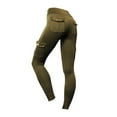 thumbnail image 1 of cfhntfmh Women's Cargo Yoga Leggings with 4 Pockets High Waisted Stretch Workout Running Fitness Pants Gym Tights Womens Clothes, 1 of 4