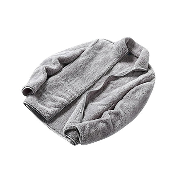 cfhntfmh Women's Coat Fleece Fluffy Jacket Sherpa Fuzzy Soft Stand Collar Zipper Casual Winter Warm Oversized Outwear Sweaters