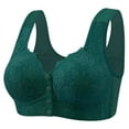 thumbnail image 1 of cfhntfmh Women's Full Coverage Front Closure Unpadded Wirefree Everyday Bra Comfort and Support Underwear, 1 of 2