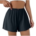 thumbnail image 1 of cfhntfmh Women's Lounge Pajama Shorts Soft Sleep Pj Bottoms Stretchy High Waisted Boxer Shorts for Casual Sleep, 1 of 4